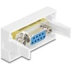Delock Easy 45 Modul Sub-D 9 Buchse zu Buchse 22,5 x 45 mm