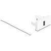 Delock Easy 45 Modul USB 2.0 Typ-A Buchse zu Terminalblock baltas