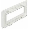 Delock Easy 45 - Baltas - Acrylonitrile butadiene styrene (ABS) - Matte - Screwless - 175 mm - 20 mm