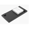 Delock Easy 45 Modulträger für Tisch- oder Wandmontage - 2 Port (22,5 x 45 mm) oder 1 Port (45 x 45 mm), Metall, juodas