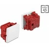 Delock Easy 45 Wippschalter Aus-Wechsel 45x45mm baltas