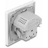 Delock Einbausteckdose mit 2 USB Ladeports, 1 x USB Typ-A und 1 x USB Type-C™ mit PD 3.0, 18 W