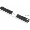 Delock EMV Abschirmgeflechtschlauch mit Reißverschluss hitzebeständig 1 m x 30 mm juodas