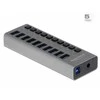 HUB USB Delock DELOCK išorės SuperSpeed USB laikiklis mit 10 Uostai + Schther