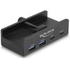 HUB USB Delock Externer USB 5 Gbps 4 Port Hub 2 x USB Typ-A i 2 x USB Type-C™ su śrubą blokującą