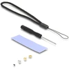 Delock Externes Gehäuse M.2 NVMe PCle SSD, SATA SSD (grau, mit USB Typ A-Stecker)