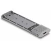 Delock Externes USB Type-C Combo Gehäuse für M.2 NVMe PCIe oder SATA SSD