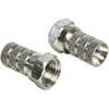 Delock F Stecker für Kabelis mit 5,0 - 5,2 mm Skersmuo