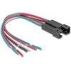 Delock Fassung für 22 mm 6 Pin Taster oder Schalter