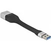 Delock FPC Flachbandkabel USB Typ-A zu Gigabit LAN 10/100/1000 Mbps 13 cm