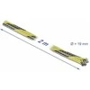 Delock Geflechtschlauch dehnbar 2 m x 19 mm juodas-gelb