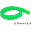 Delock Geflechtschlauch dehnbar 2 m x 25 mm grün
