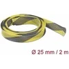 Delock Geflechtschlauch dehnbar 2 m x 25 mm juodas-gelb