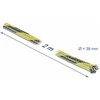 Delock Geflechtschlauch dehnbar 2 m x 38 mm juodas-gelb