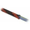 Delock Geflechtschlauch dehnbar 2 m x 6 mm juodas-raudona