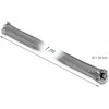 Delock Geflechtschlauch mit Reißverschluss hitzebeständig 1 m x 30 mm grau