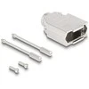 Delock Gehäuse für D-Sub 9 Pin Stecker / Buchse Zinklegierung