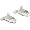 Delock Gehäuse für D-Sub 9 Pin Stecker / Buchse mit Zugentlastung Zinklegierung
