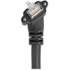Delock GigE Kamera Kabelis RJ45 Stecker 45° gedreht und 90° gewinkelt mit Schrauben zu RJ45 Stecker Cat.6 S/FTP 3 m juodas