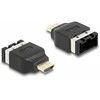 DELOCK HDMI Automotive Adapteris HDMI-E Buchse zu HDMI-A Stecker 4K 60 Hz