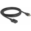 DELOCK HDMI Automotive Kabelis HDMI-A Stecker auf HDMI-E Stecker 3m 4K 60 Hz