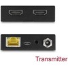 System przekazu sygnału AV Eaton DELOCK HDMI Extender Set przez kabelis Cat.6 4K 60 Hz 50 m