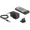DELOCK HDMI Matrix Switch 4 x HDMI in zu 2 x HDMI out 4K 60 Hz mit Audio Extraktor