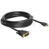 Delock HDMI laidas – DVI-D 5m juodas (85586)