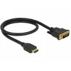 DELOCK HDMI į DVI 24+1 kabelis dvikryptis 0,5 m