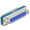 Delock HF/EMI Entstörfilter D-Sub 25 Pin Stecker zu Buchse mit Tiefpass induktiv