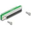 Delock HF/EMI Entstörfilter D-Sub 37 Pin Stecker zu Buchse mit Tiefpass kapazitiv