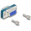 Delock HF/EMI Entstörfilter D-Sub 9 Pin Stecker zu Buchse mit Tiefpass induktiv
