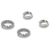 Delock Hohlstecker Adapteris DC 5,5 x 2,5 mm Buchse auf Buchse mit Gewinde gewinkelt 90°