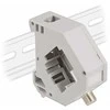Delock Hutschienenadapter mit Keystone F Buchse zu F Buchse