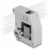 Delock DeLOCK Przejściówka na szynę DIN su modułem Keystone RJ45 żeński do żeńskiego RJ45, Cat.6A