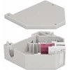 Delock Hutschienenadapter mit Keystone SC Simplex Buchse zu SC Simplex Buchse violett