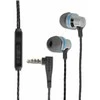Ausinės Delock In-Ear Ausinės su wtykiem 3,5 mm 4-pin Mikrofonas i regulator głośności + funkcja szybkiego wyciszenia išmaniems telefonams i tabletów