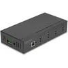 Delock Industrie Hub 4 x USB 2.0 Typ-A mit 15 kV ESD Schutz und Hutschienenbefestigung