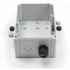 Delock Installationsgehäuse mit Kabeleinführungen 180 x 125 x 90 mm grau