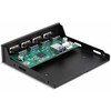 Delock Wewnętrzny 8.89cm 3.5 cala USB 3.2 Gen 1 Hub 4 Port (64166)