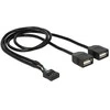 Delock Interner und externer USB-Adapteris - USB (W) - bis