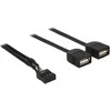 Delock Interner und externer USB-Adapteris - USB (W) - bis