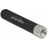 DELOCK ISM 433MHz Antenne SMA Stecker -0.5dBi omnidirektional flexibel juodas