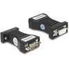 Delock Isolator RS-232 D-Sub 9 Buchse zu RS-232 D-Sub 9 Stecker RXD, TXD, DTR, RTS, GND galvanische Trennung 2,5 kV