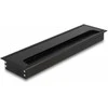 Delock Kabeldurchführung für Tischeinbau mit Bürste 300 x 80 x 28 mm juodas
