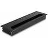 Delock Kabeldurchführung für Tischeinbau mit Bürste 280 x 80 x 28 mm juodas