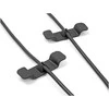 Delock Kabelhalter Clip selbstklebend Set 3 Stück juodas