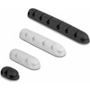 Delock Kabelhalter selbstklebend Kombi Set 4 Stück juodas / baltas