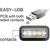 Delock Kabelis EASY-USB 2.0 Typ-A Stecker > USB 2.0 Typ-B Stecker 3 m juodas