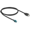 Delock Kabelis HSD Z Buchse zu USB 2.0 Typ-A Buchse 1 m